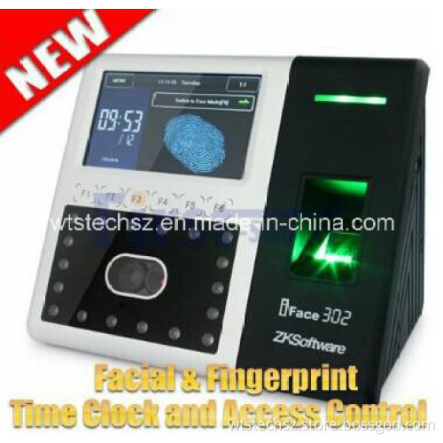 4.3inch Touch Screen Facial & Fingerprint Recognition System
